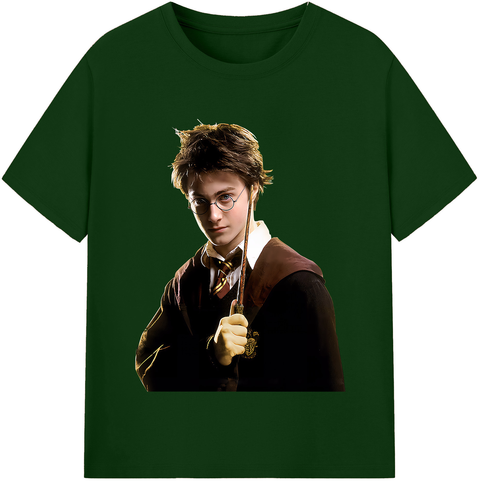 （画像用） Harry Potter ハリー・ポッターシリーズ 綿100％半袖Tシャツ（フロントプリント）